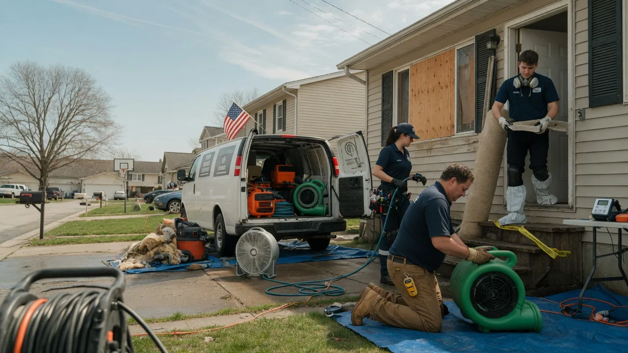 Water Damage Restoration in Cartwright, OK near me